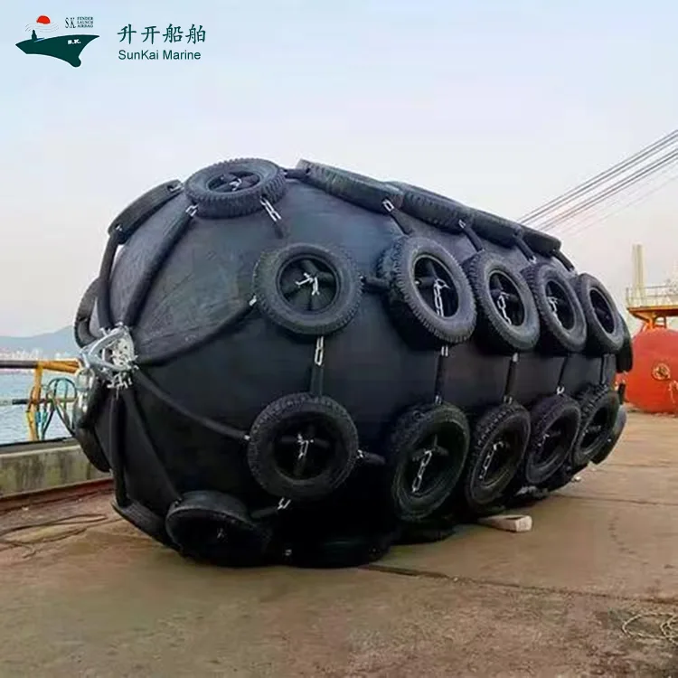ยางกันกระแทกเรือ Barge